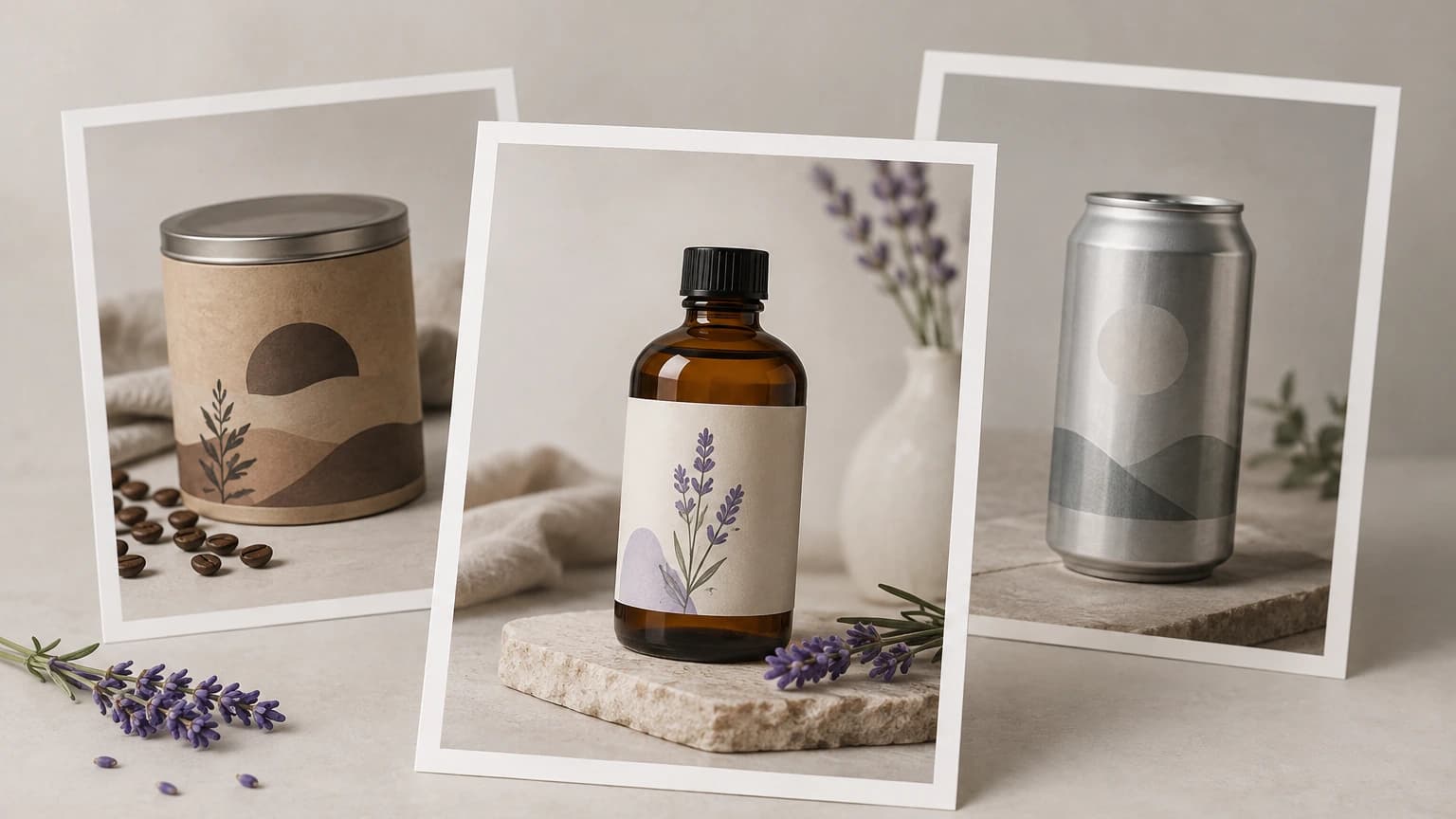 Choosing a clear product photo as the starting point for an ad