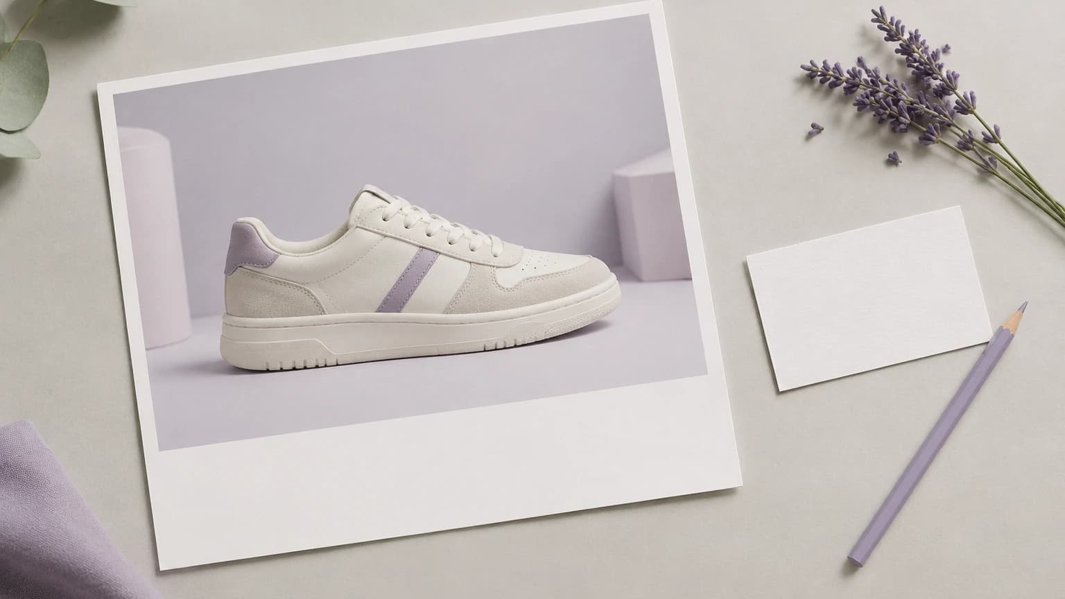 Promotion ad visual with a clear band reserved for the price and dates