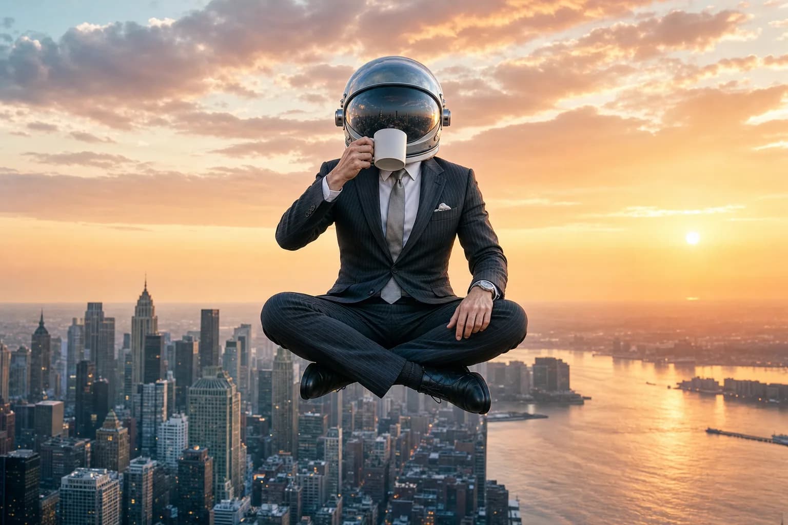 Illustrative sample of a Grok Imagine Video still showing a witty, surreal concept rendered from an unconventional prompt on the Astorie canvas