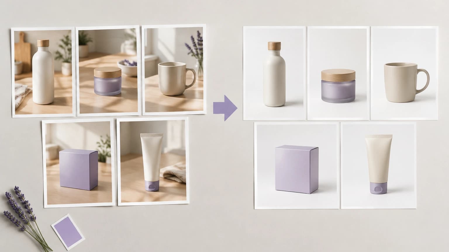 A clean white studio listing photo for one new product