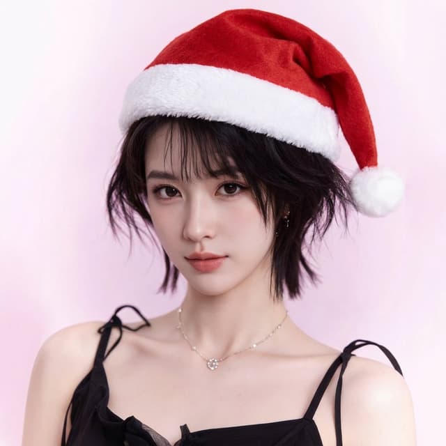 Profile / Avatar - Add Santa Hat to Profile Picture (Image-to-Image) — output