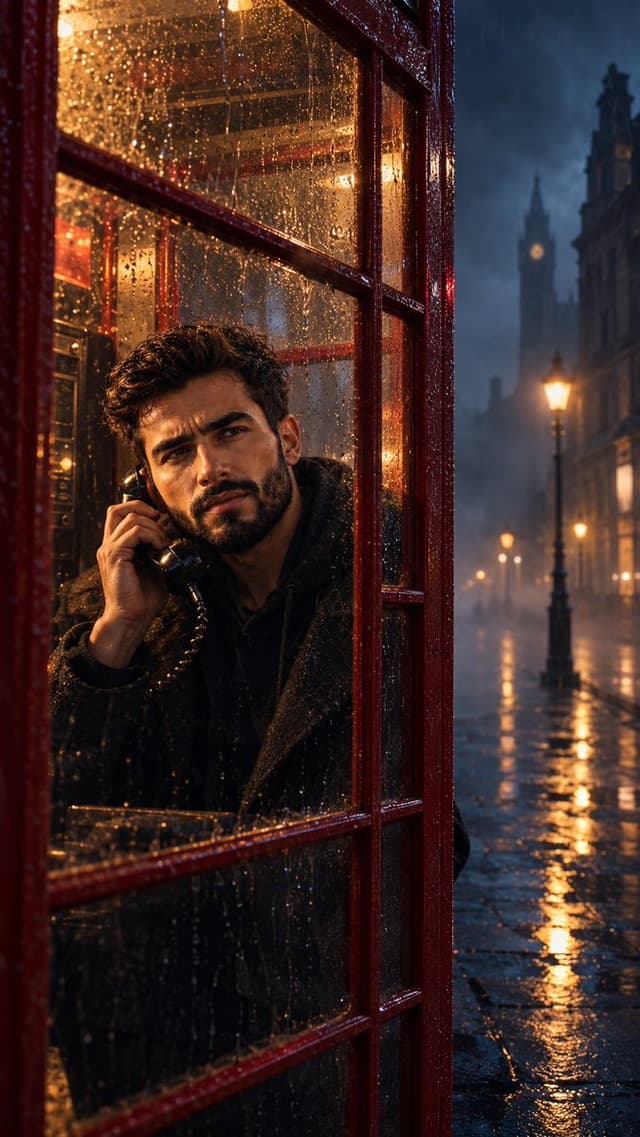 YouTube Thumbnail - Noir Telephone Booth Portrait — output