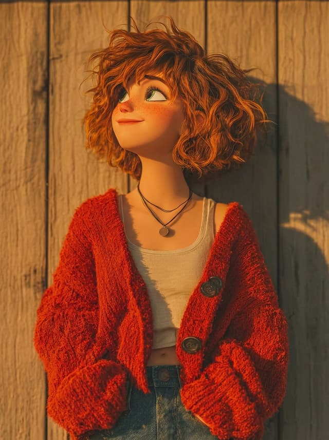 Pixar-Style 3D Animated Character Portraits — output