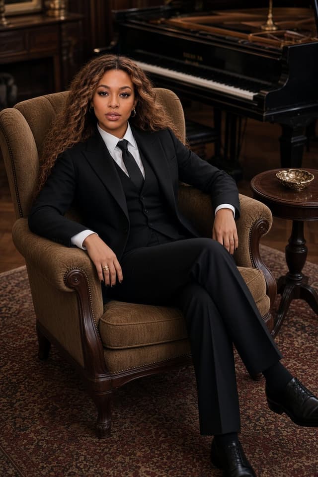 Social Media Post - Power Suit Piano Room Portrait — output