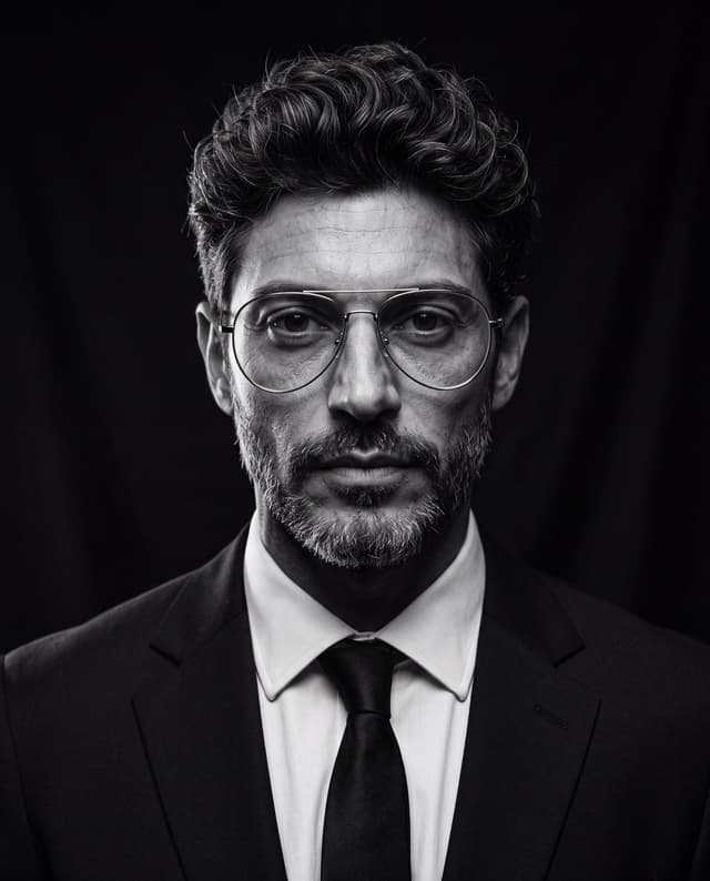 Profile / Avatar - Cinematic Black and White Studio Portrait — output