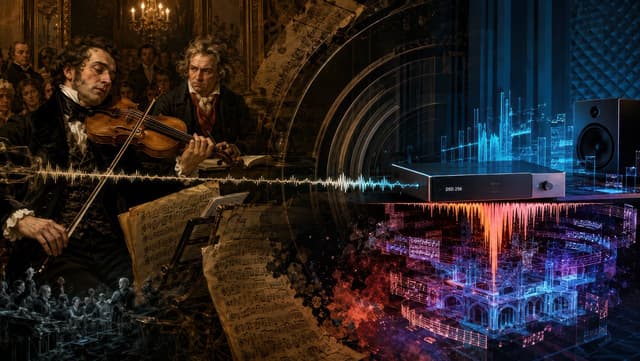 Infographic / Edu Visual - Beethoven Sonata DSD 256 Collage — output