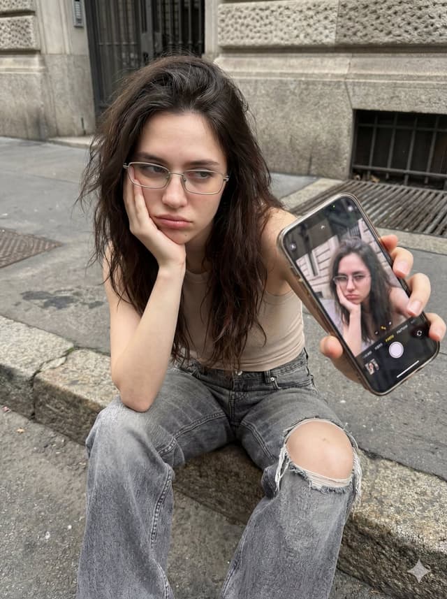 Urban Streetwear Candid Snapshot Prompt — output