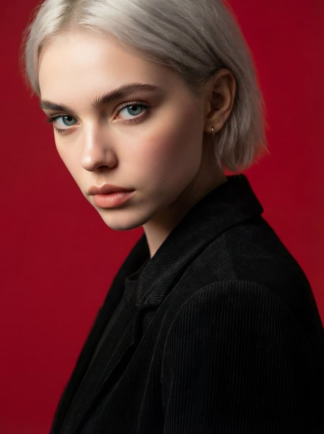 Face and Hairstyle Swap for Studio Portrait — output