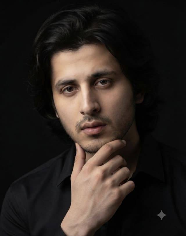 Product Marketing - Sophisticated Dark Editorial Portrait — output