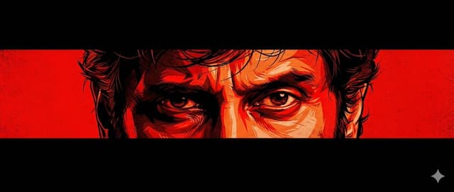 Cinematic Poster Close-up Eye Prompt (Graphic Novel Style) — output