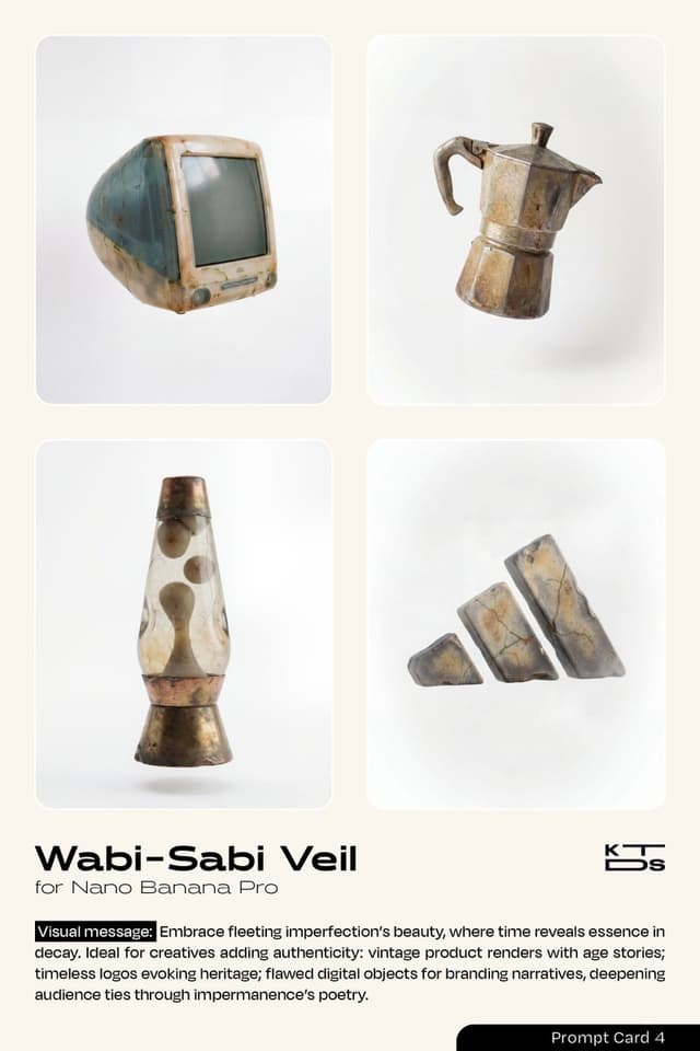 Product Marketing - Wabi-Sabi Veil Aesthetic Prompt — output