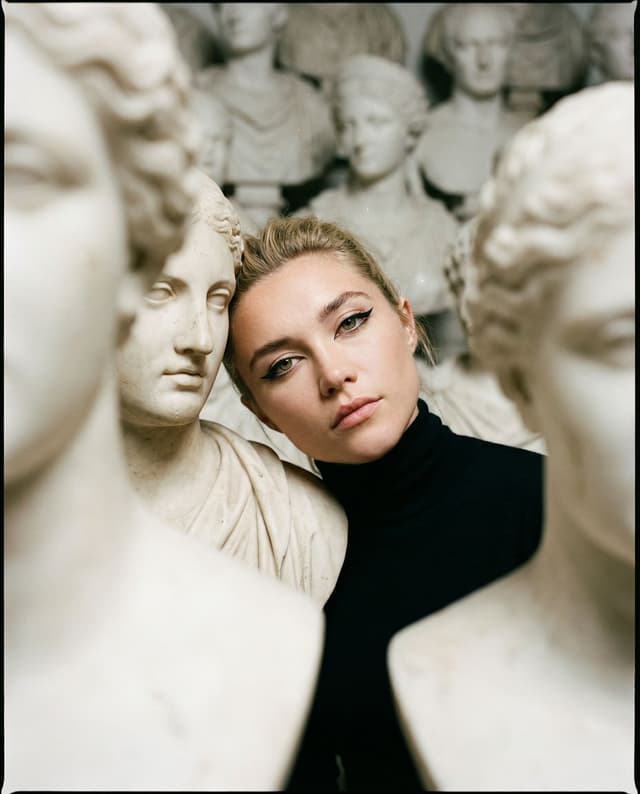 Social Media Post - Marble Apathy Editorial Portrait Prompt