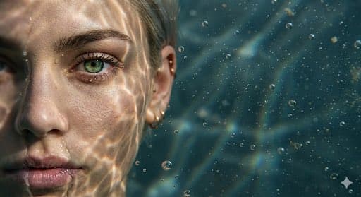 Profile / Avatar - Underwater Face Portrait — output