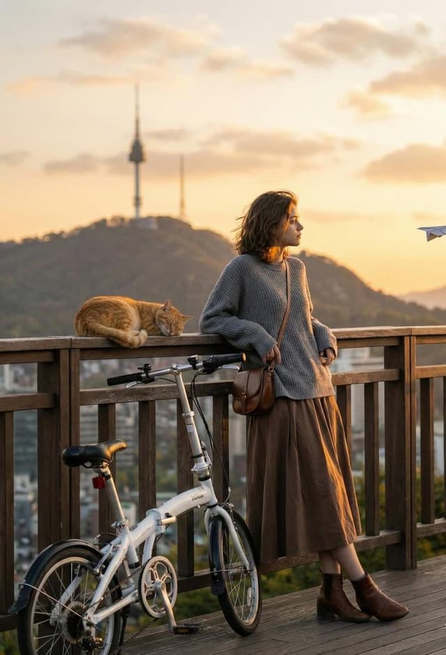 Cinematic Golden-Hour City View Portrait — output