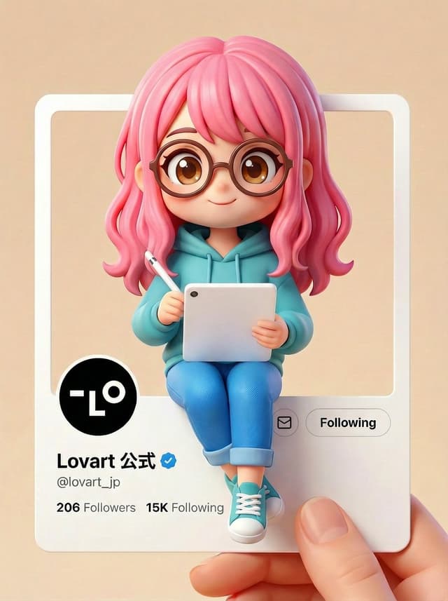 Profile / Avatar - Pixar/Disney Style X (Twitter) Profile Card Prompt — output