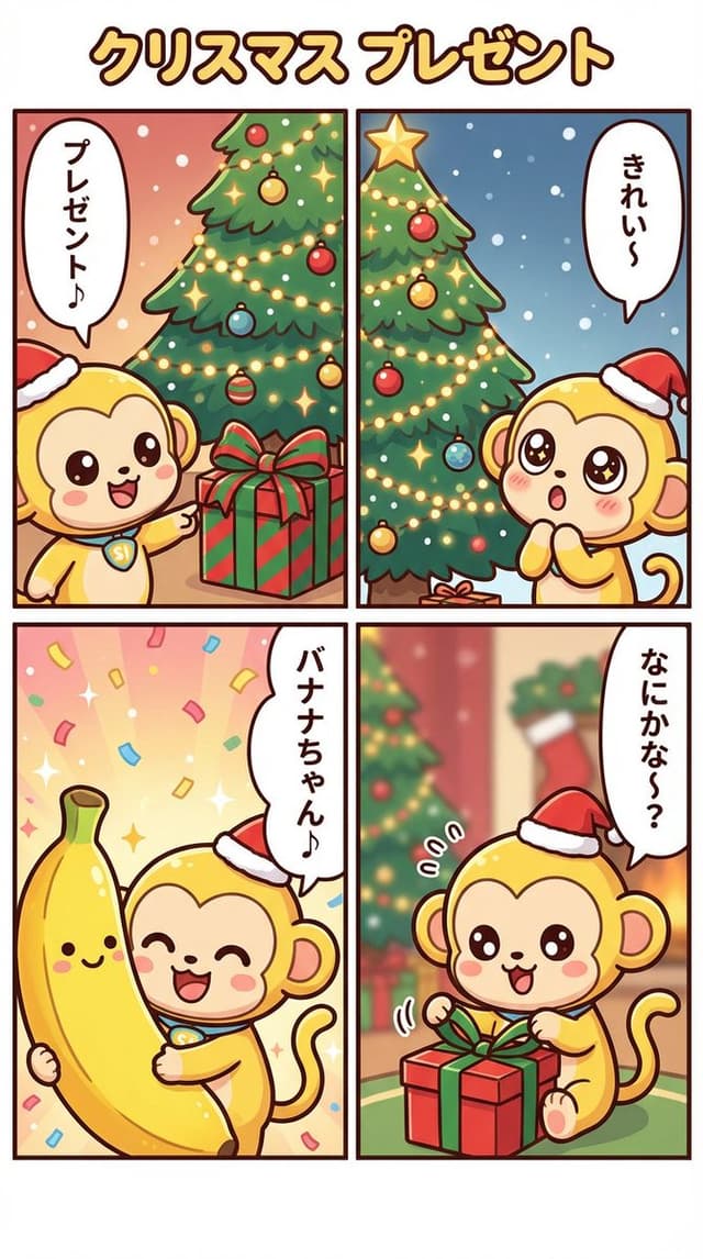 Nano Banana Pro Manga Generation - Christmas Present Theme — output