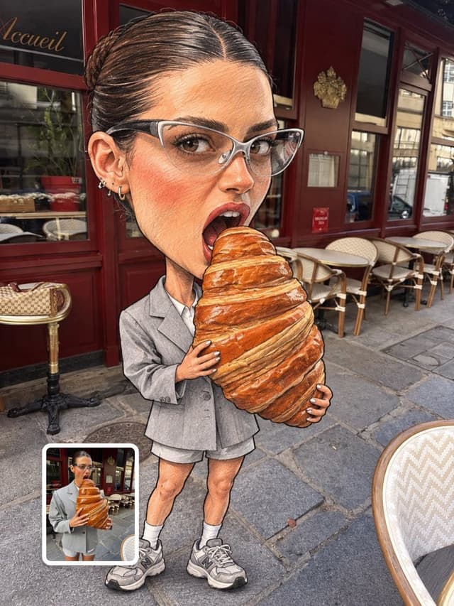 Profile / Avatar - Oversized Head Cartoon Caricature Prompt — output