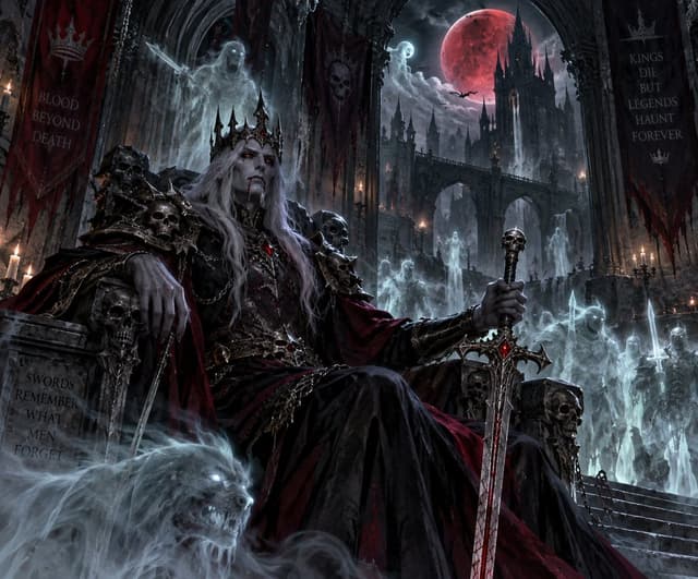 Comic / Storyboard - Undead Vampire King Throne — output