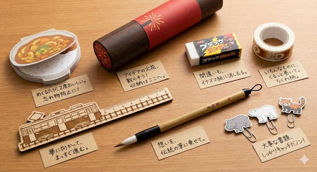 Product Marketing - Conceptual Stationery Design Prompt for Toyohashi Specialties — output