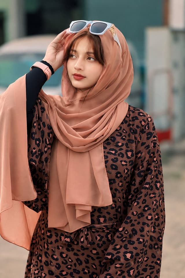 Social Media Post - South Asian Woman Urban Fashion Portrait — output