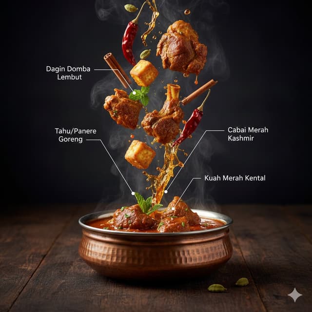 Infographic / Edu Visual - Hyper-Realistic Kashmiri Wazwan Infographic Prompt — output