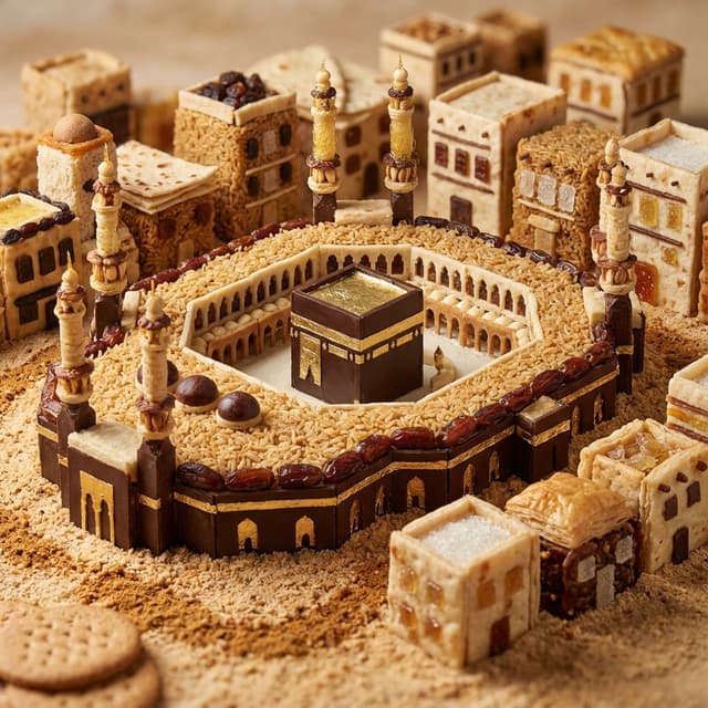 Social Media Post - Edible Cityscape Double Inference Prompt — output