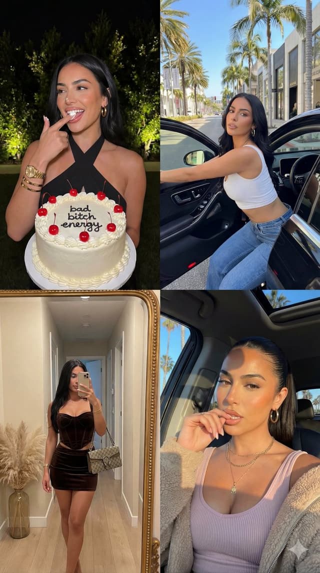 2x2 Grid Collage of Luxury Lifestyle Photos — output