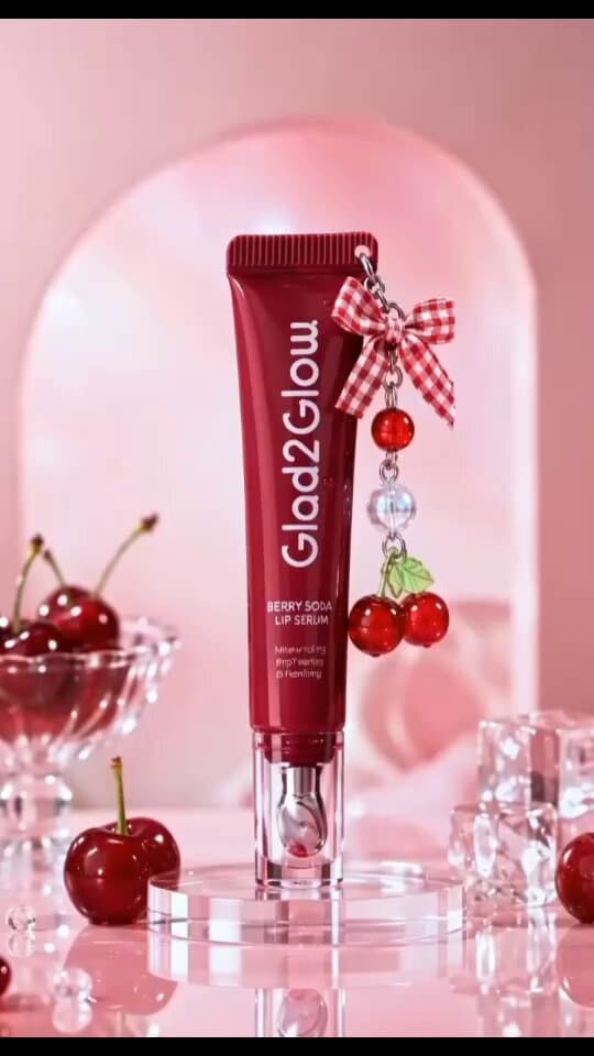 Cherry Lip Serum Ad