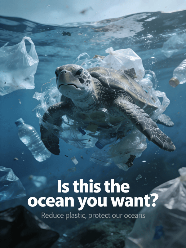 Plastic Pollution PSA Poster — output