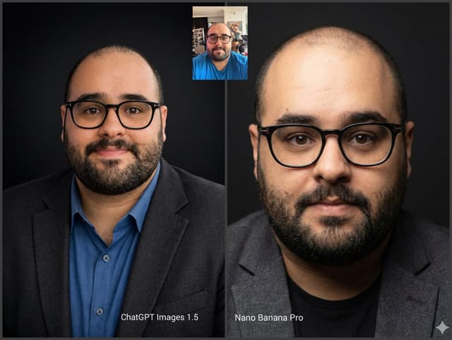 Professional Studio Profile Photo Generation — output