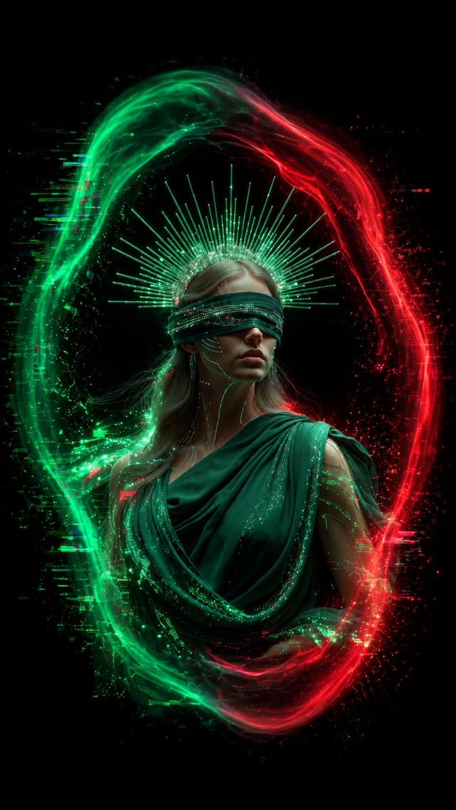 Profile / Avatar - Blindfolded Digital Oracle — output