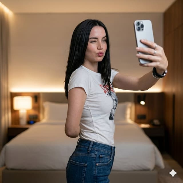 Profile / Avatar - Luxury Bedroom Selfie Portrait — output