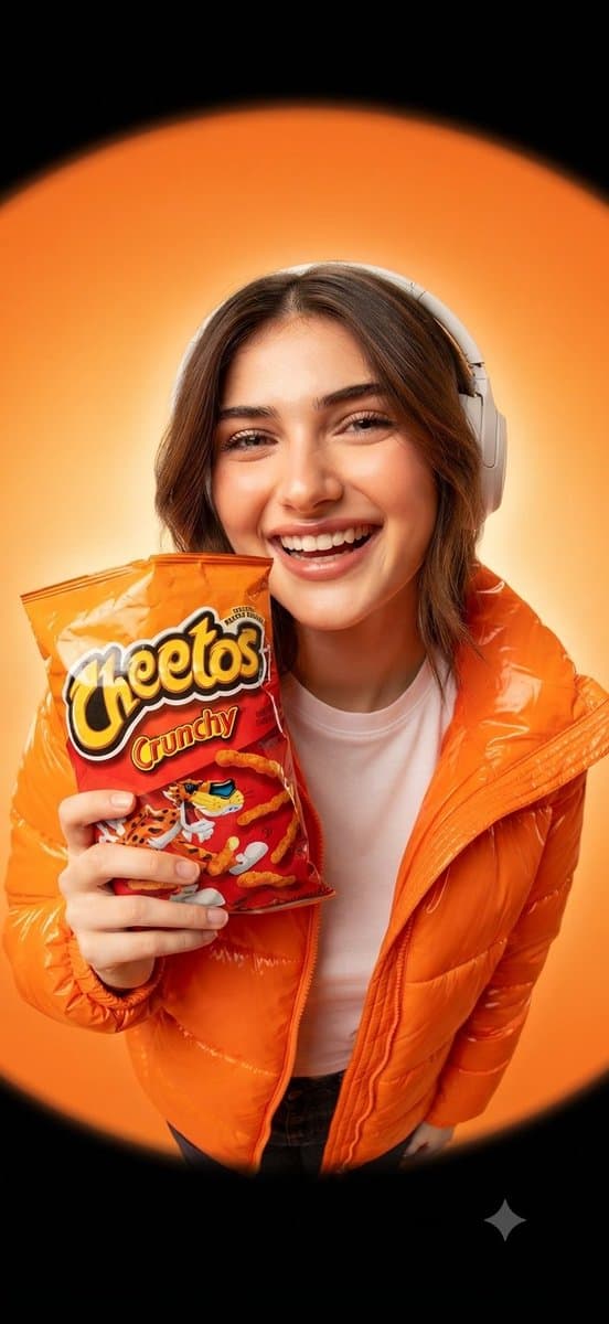 Product Marketing - Cheetos Snack Ad Portrait — output