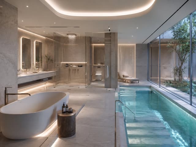 Product Marketing - Luxury Spa Bathroom with Indoor Pool — output