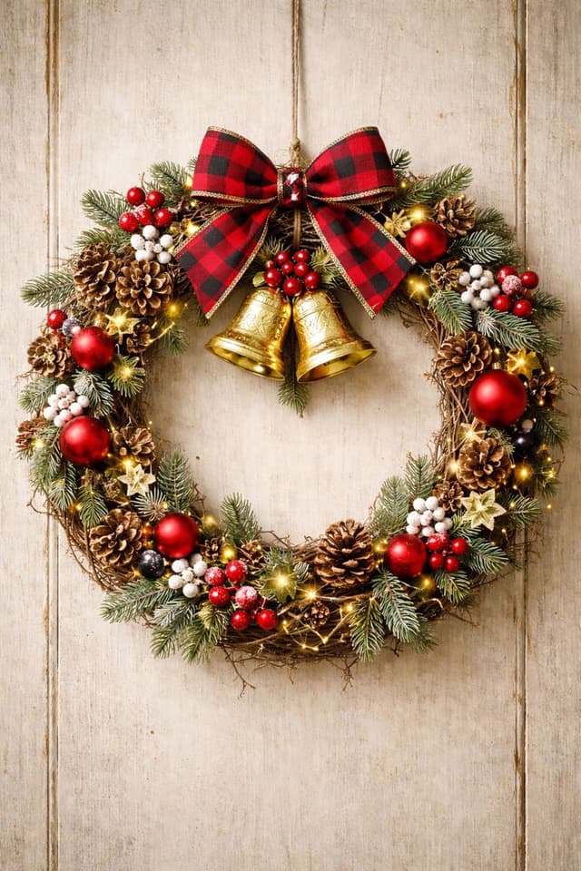 Christmas Wreath Generation — output