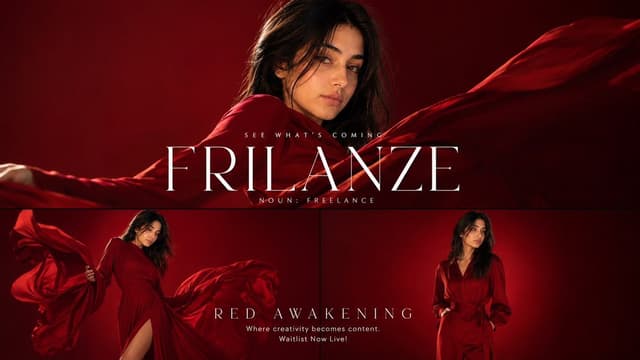 Product Marketing - Luxury Red Monochromatic Fashion Campaign — output
