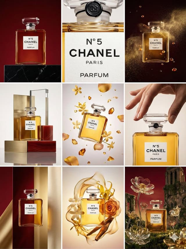 3x3 Grid Visual Concept Presentation — output