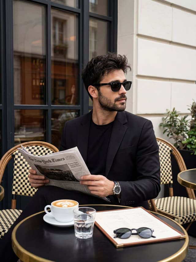 Product Marketing - Parisian Cafe Editorial Portrait — output