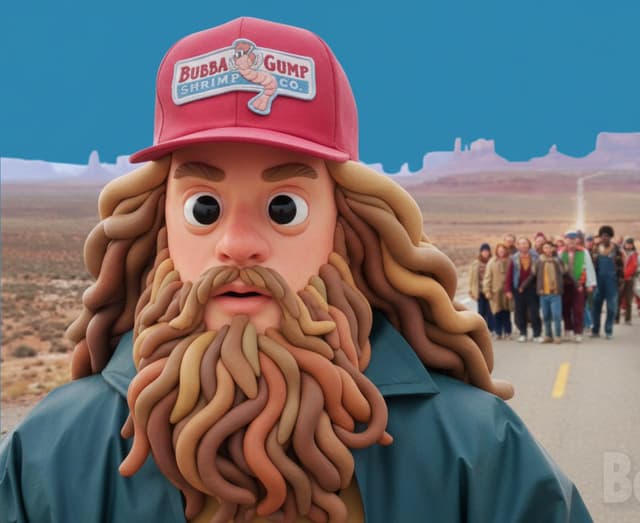Stylized 3D Clay Character Generation — output