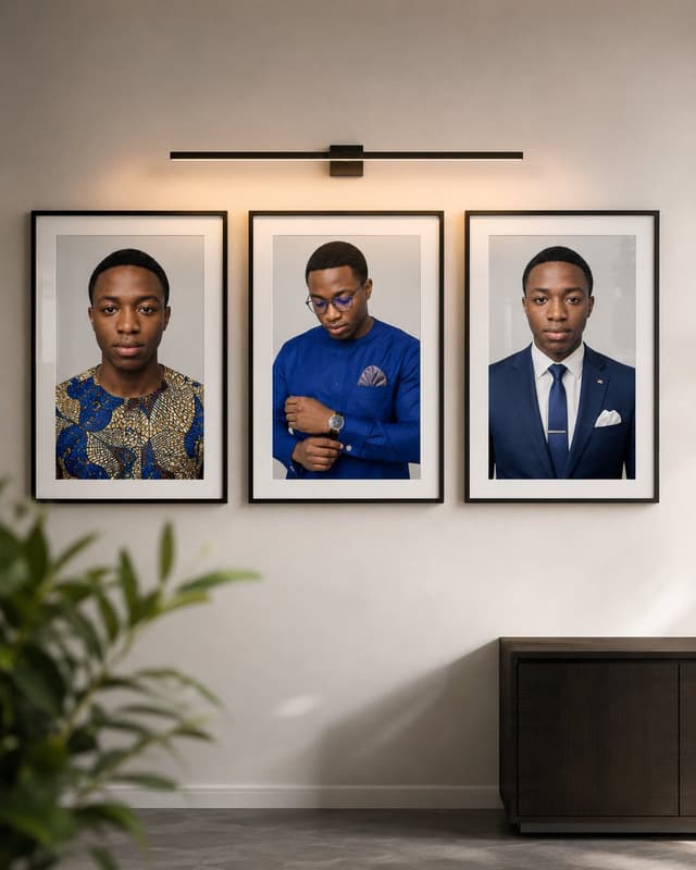 Product Marketing - Luxury Three-Portrait Gallery Wall — output