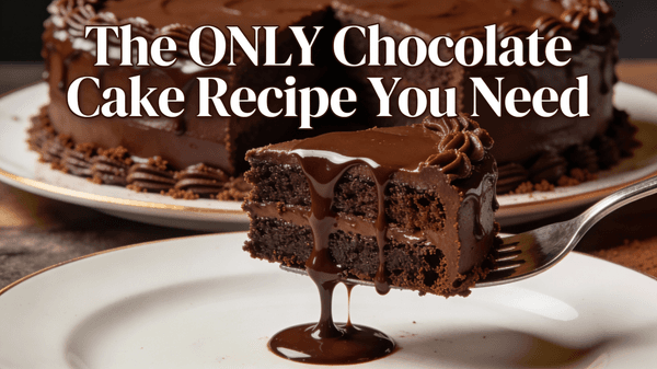 Ultimate Chocolate Cake Recipe Thumbnail — output