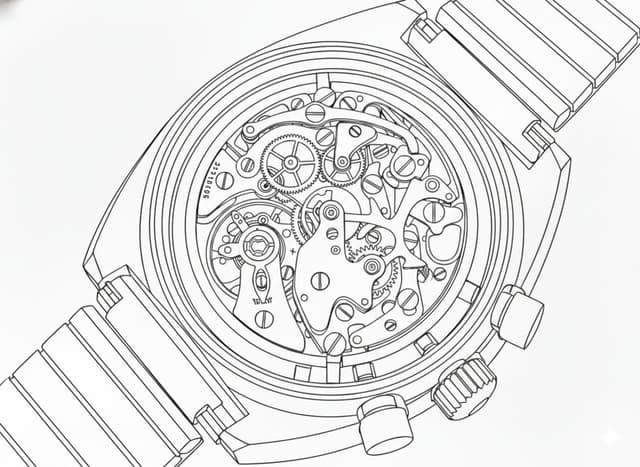 Image to Monochrome Line Art Conversion — output