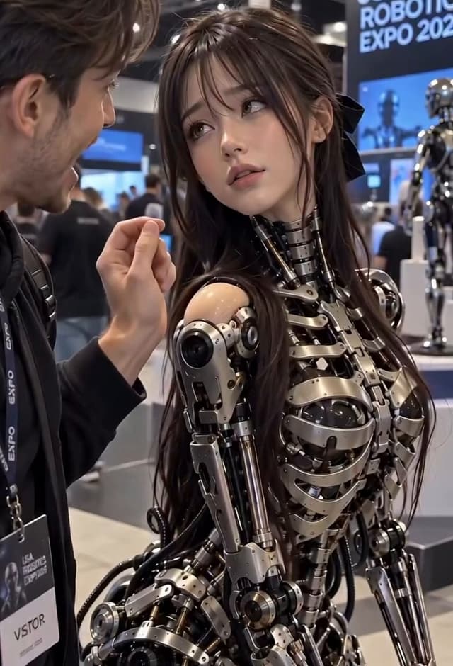 Cyberpunk Android Transformation
