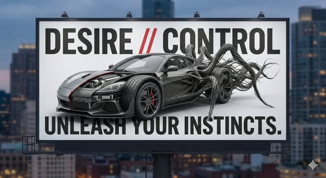 Advertising Visual Prompt: Sports Car Model Exploration — output