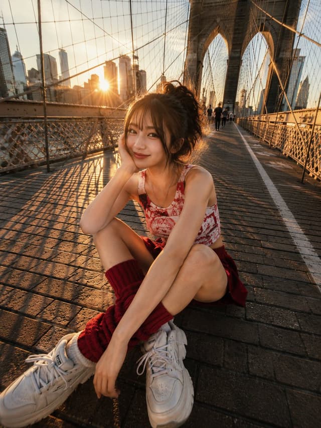 Social Media Post - Brooklyn Bridge Street Portrait — output