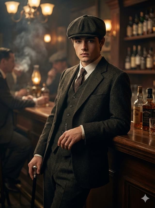 Peaky Blinders Inspired Cinematic Portrait — output