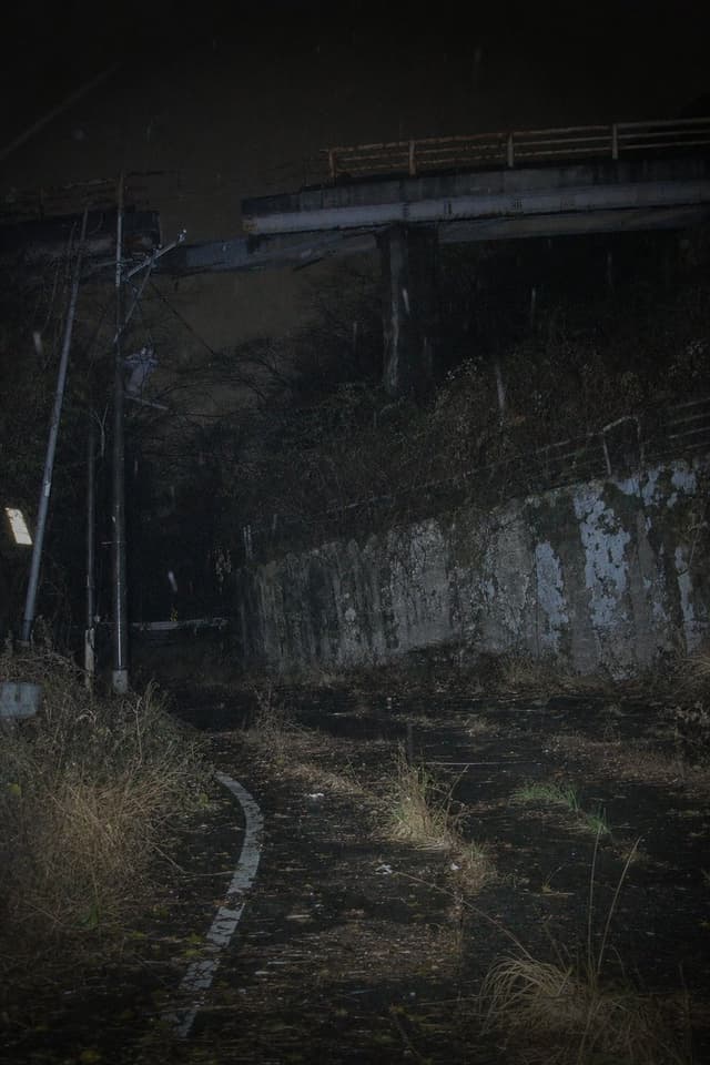 YouTube Thumbnail - Abandoned Road Under Bridge