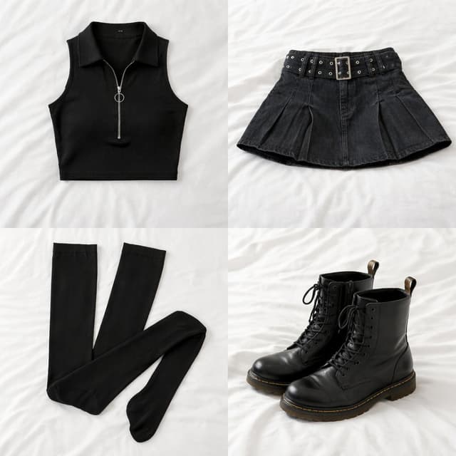 Image-to-Image Clothing Swap Prompt — output