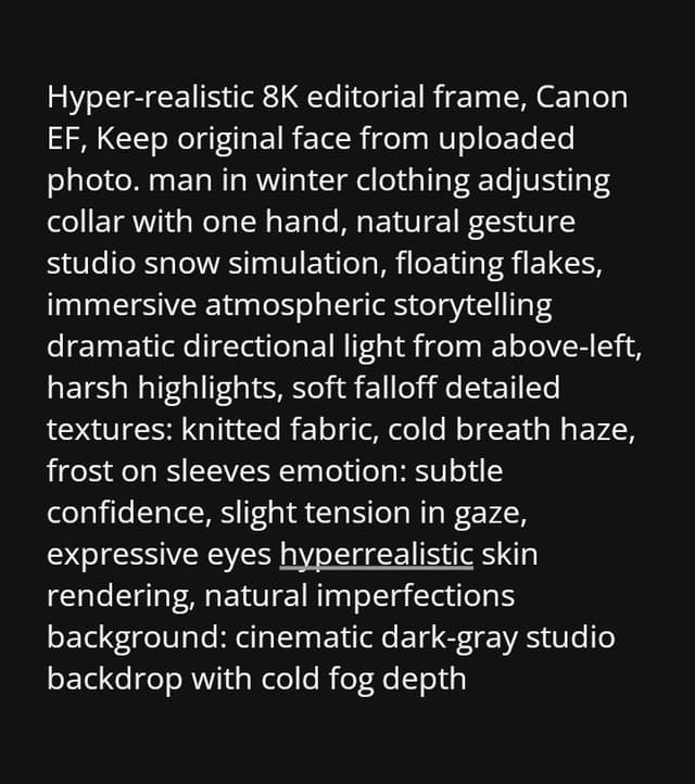 Profile / Avatar - Realistic AI Face Generation Prompt for Gemini — output
