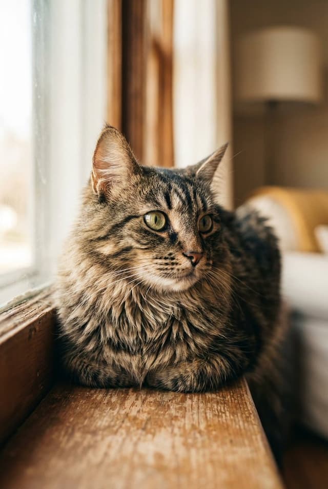 Realistic Photo of a Cat — output